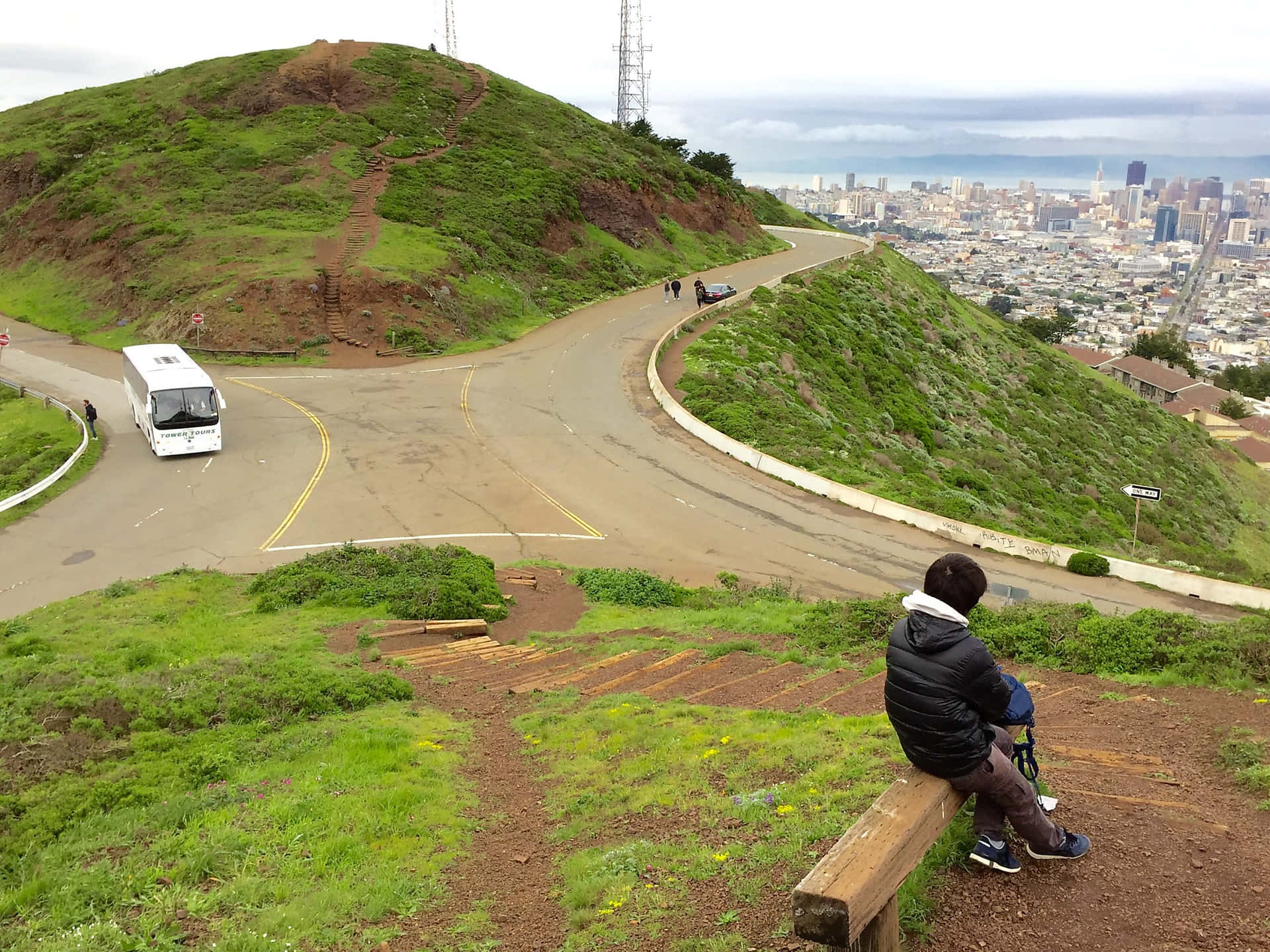 Twin Peaks San Francisco Bakgrunnsbildet