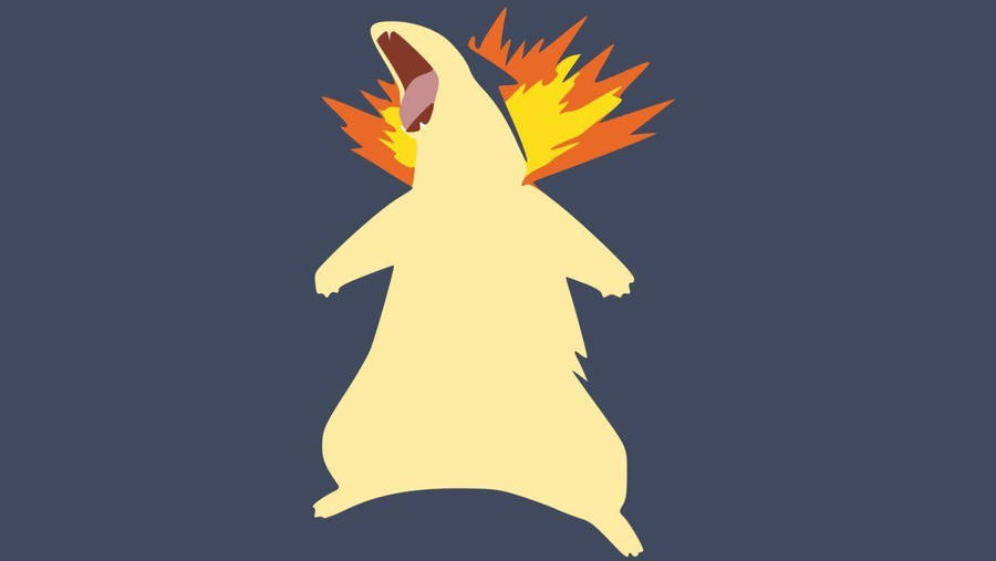 Typhlosion Bakgrunnsbildet