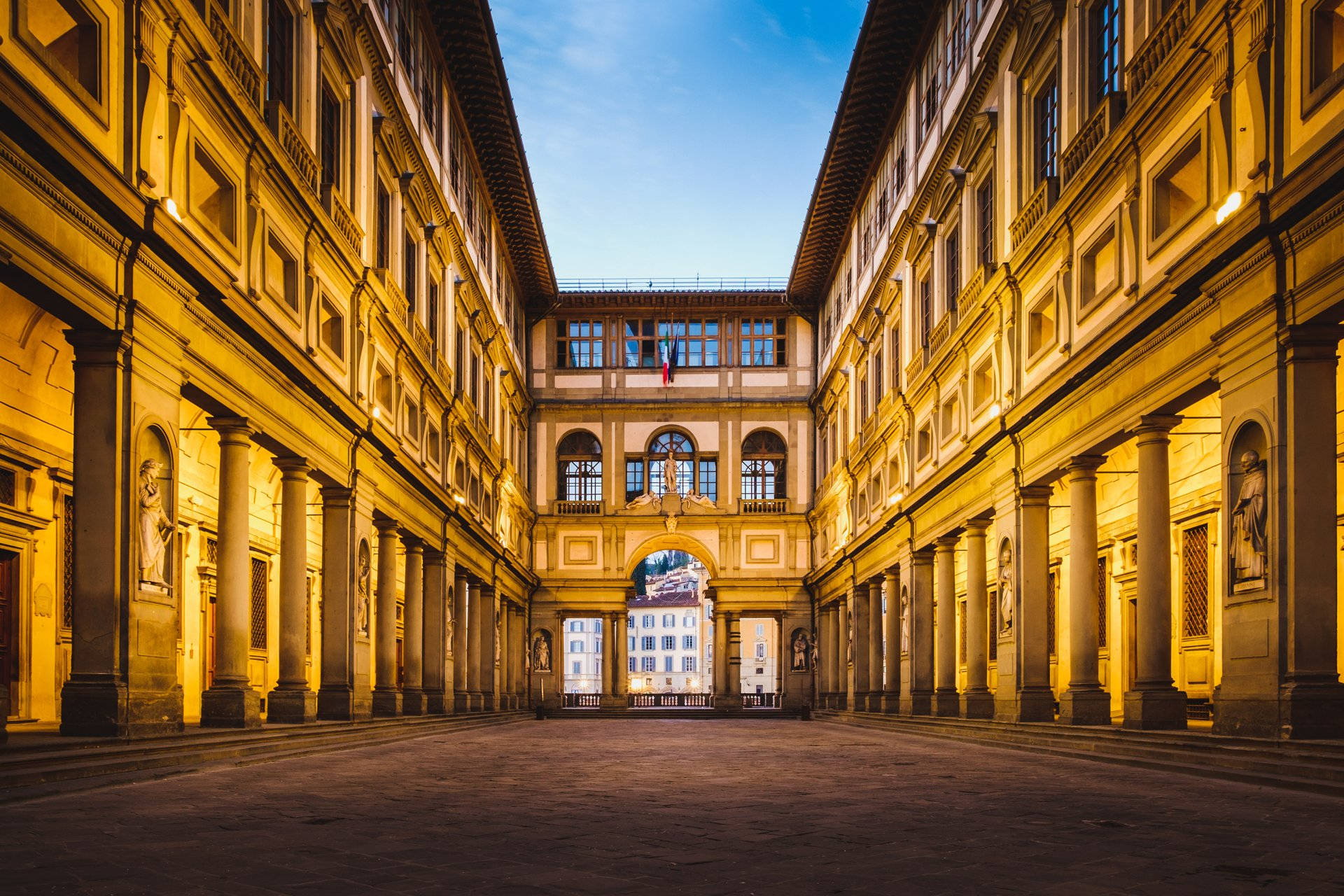 Uffizi Gallery Achtergrond