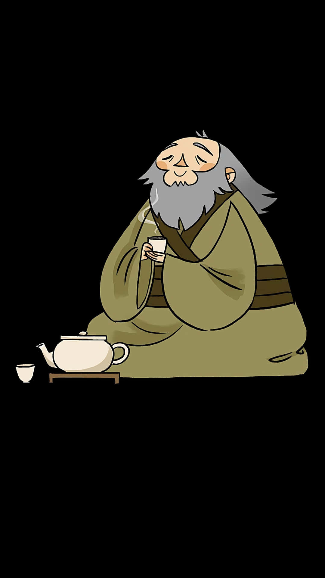 Uncle Iroh Background Wallpaper