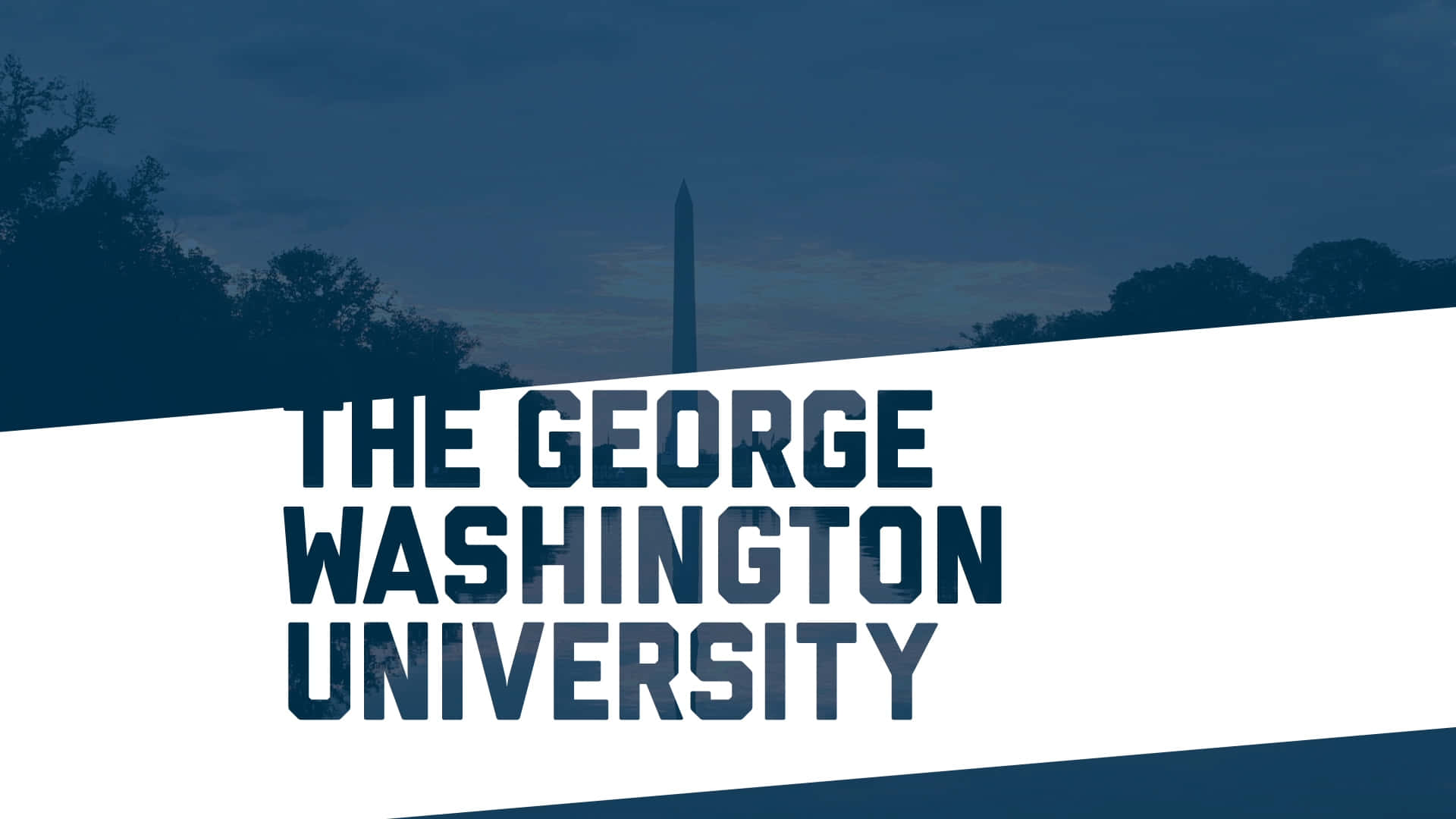 Universidad George Washington Fondo de pantalla