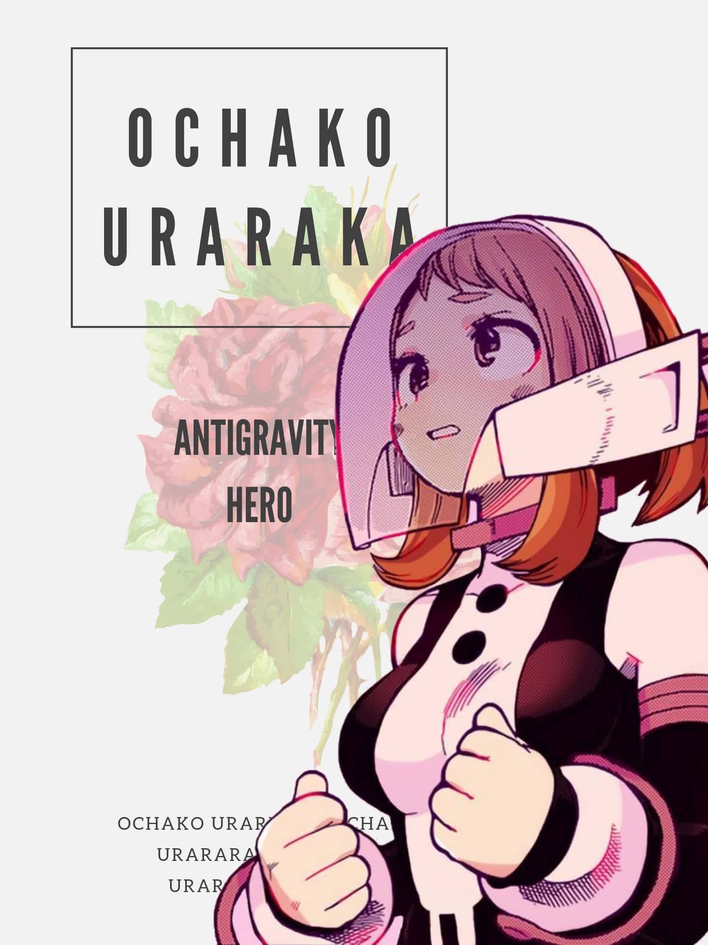 Uraraka Aesthetic Achtergrond