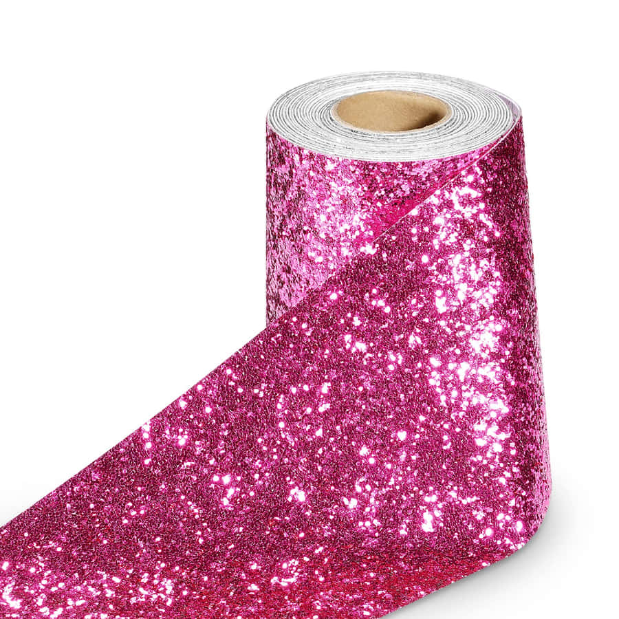 Vaaleanpunainen Glitter Taustakuva