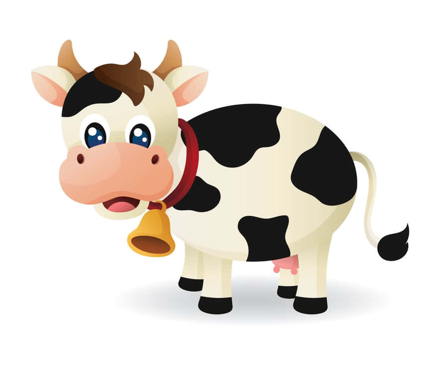 Vaca De Dibujos Animados Fondo de pantalla