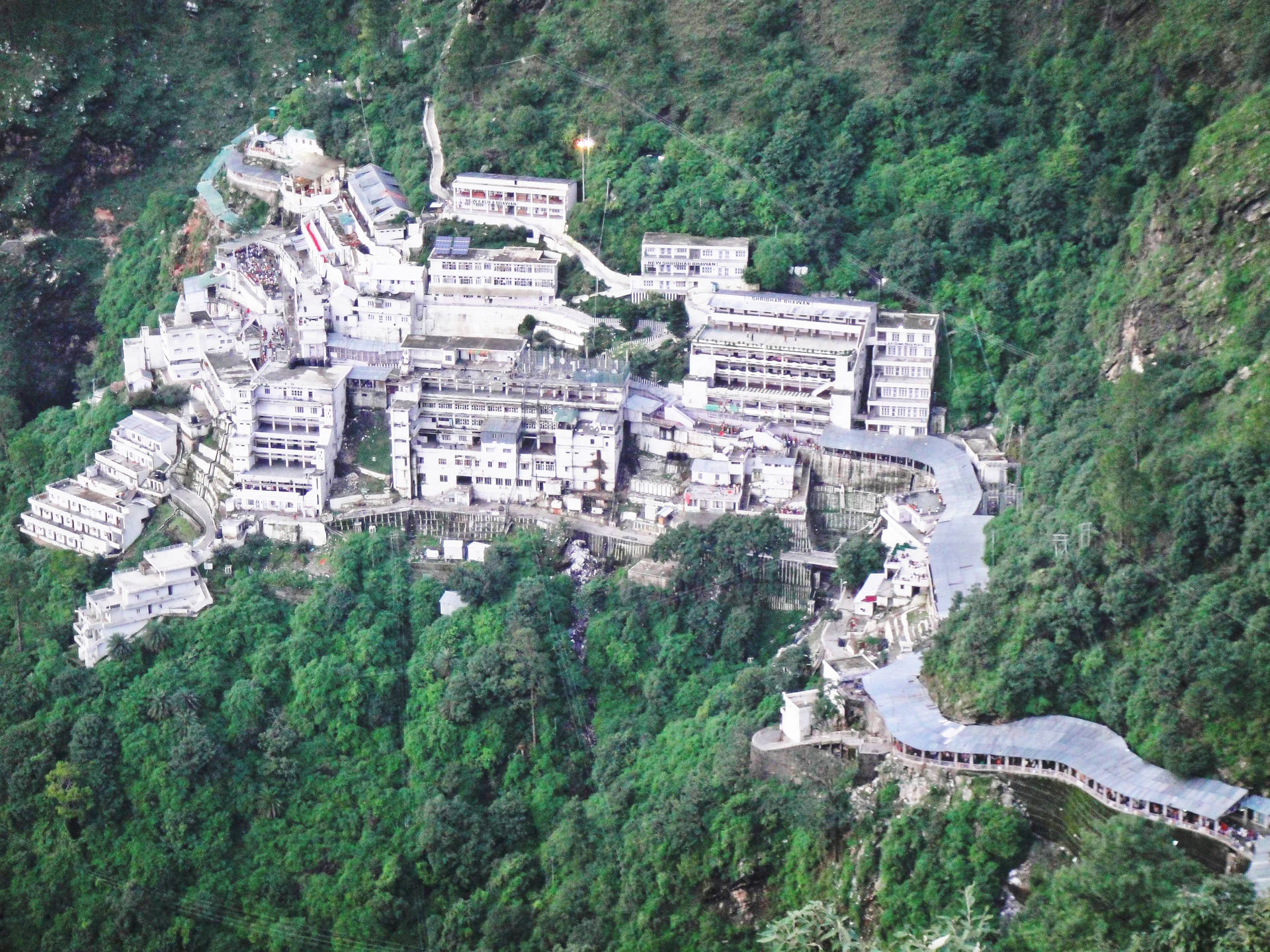 Vaishno Devi Bakgrunnsbildet