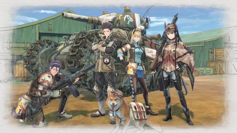 Valkyria Chronicles Taustakuva