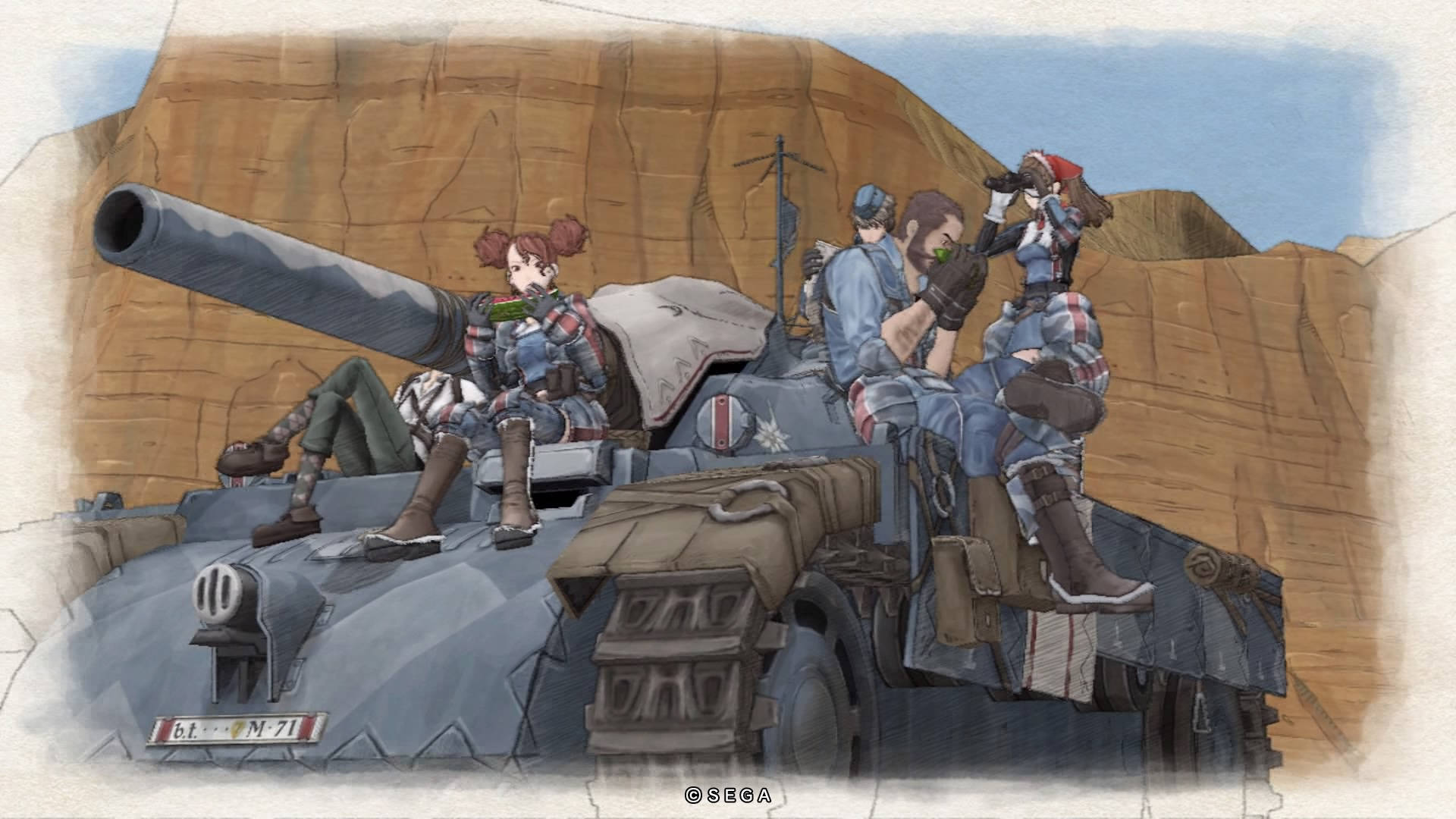 Valkyria Chronicles Fond d'écran