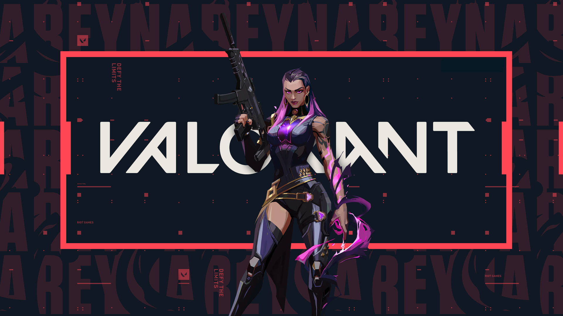 Download Feature For Valorant Champ Reyna Wallpaper
