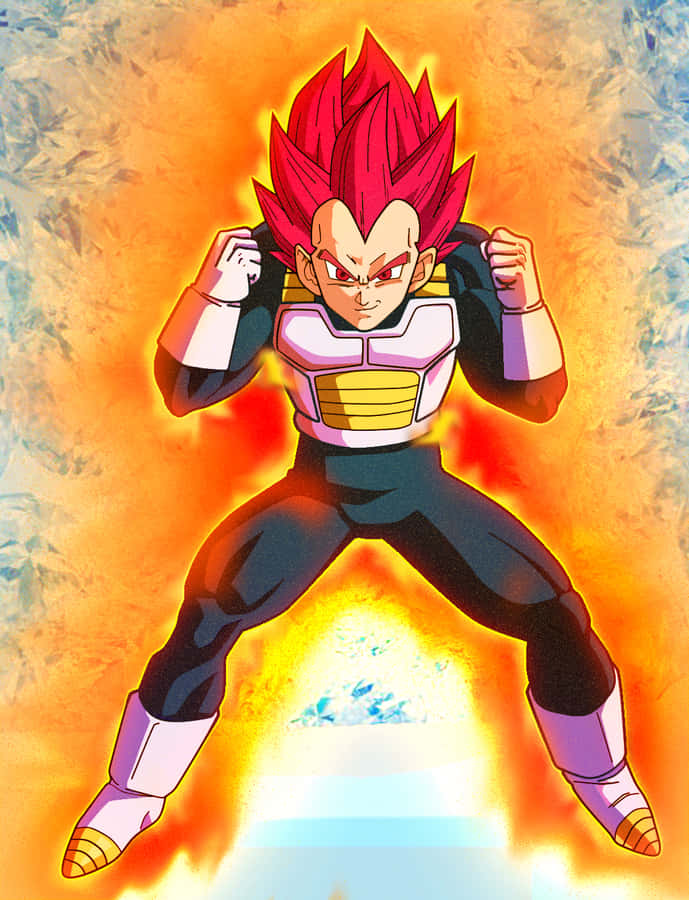 Vegeta Super Saiyan God Wallpaper