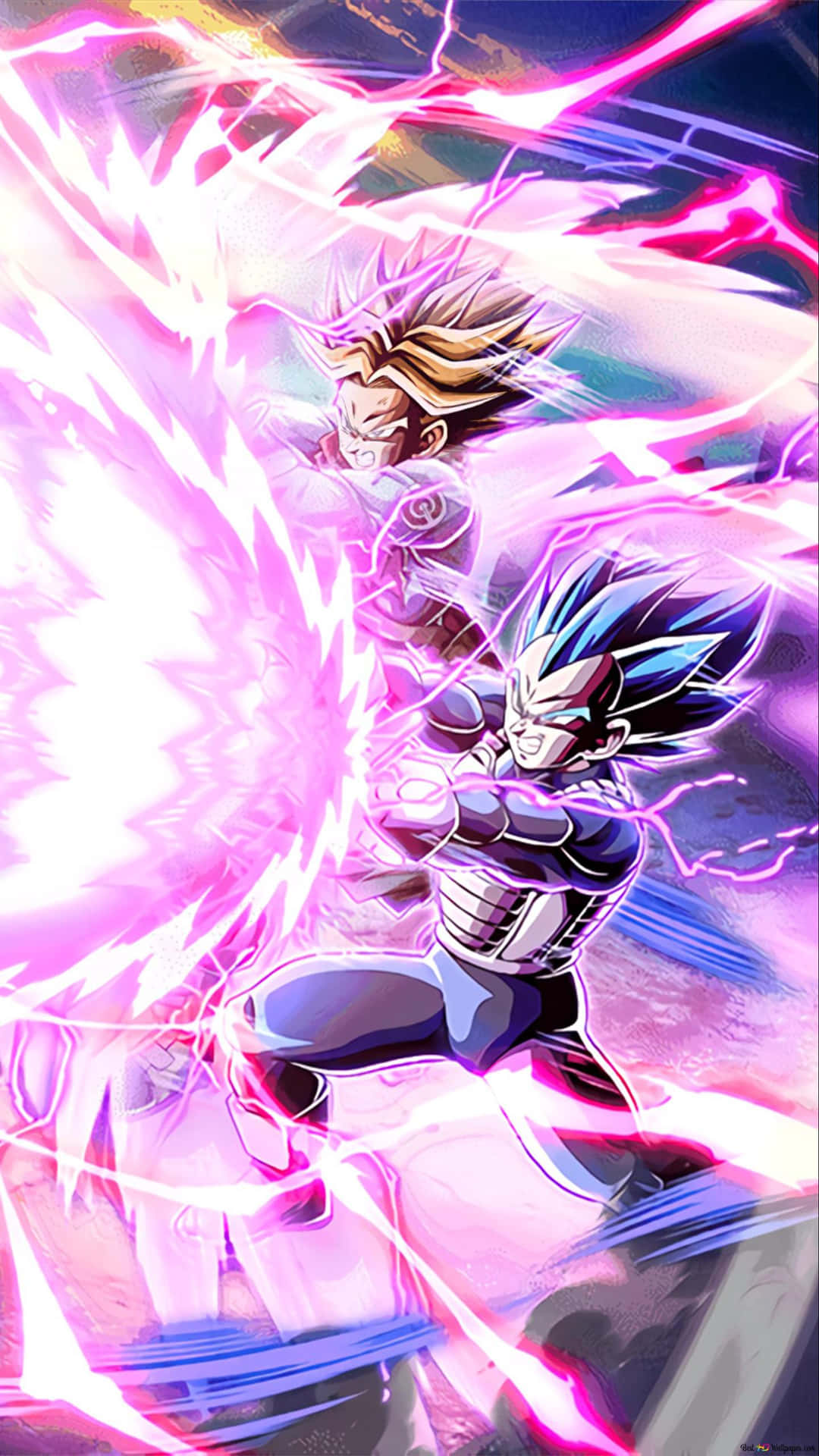 Vegeta's Galick Gun Achtergrond