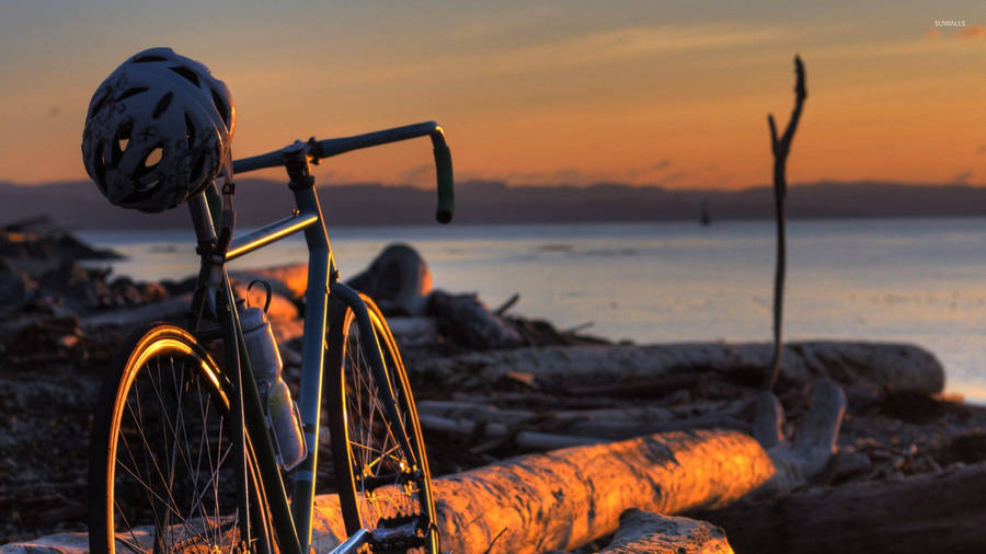 Veibike Bakgrunnsbildet