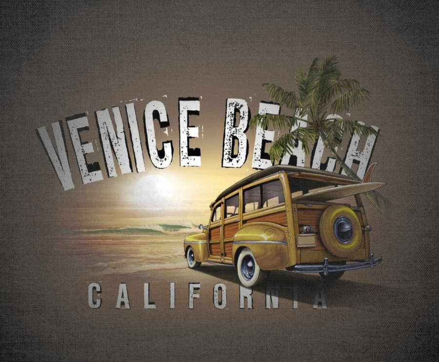 Venice Beach Background Wallpaper