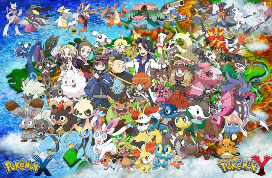 Verklig Pokémon X Y Wallpaper