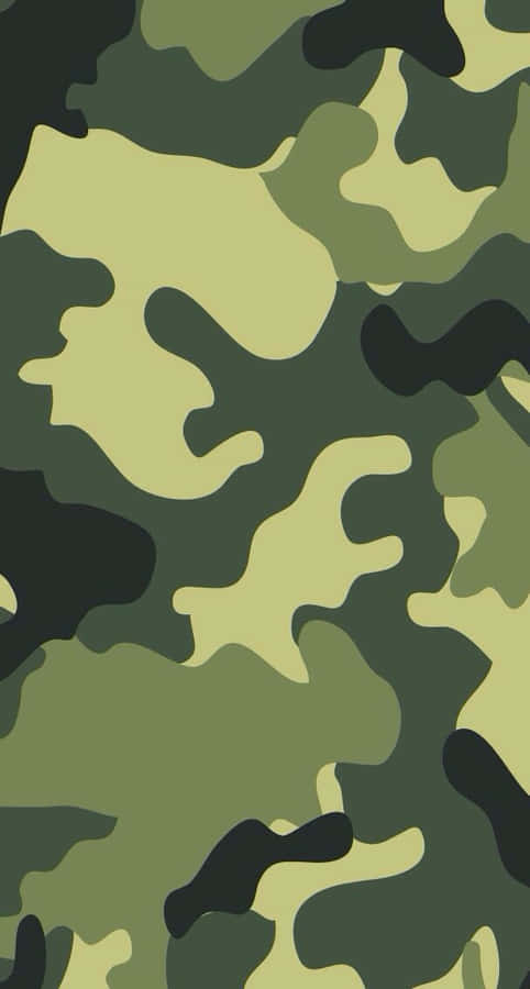 Vihreä Camo Taustakuva