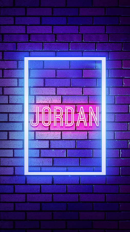Violetter Jordan Wallpaper