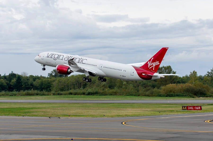 Virgin Atlantic Im Hintergrundbilder