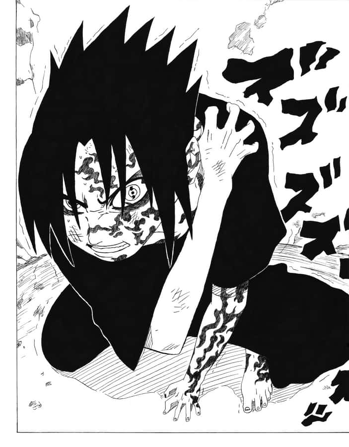 Visage De Sasuke Fond d'écran