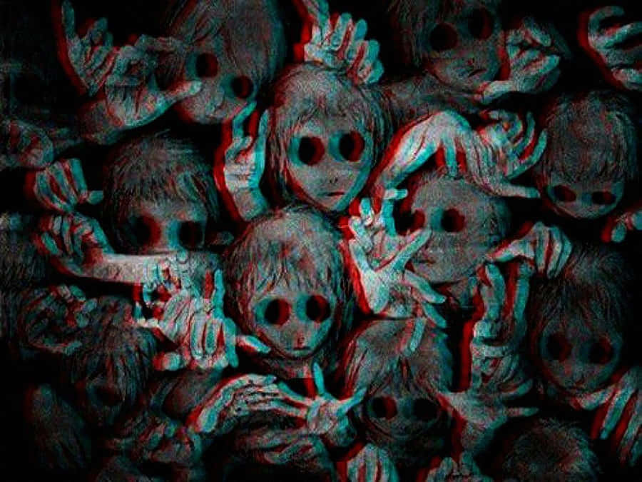 Spooky 120 Scary background anime for social media and computer