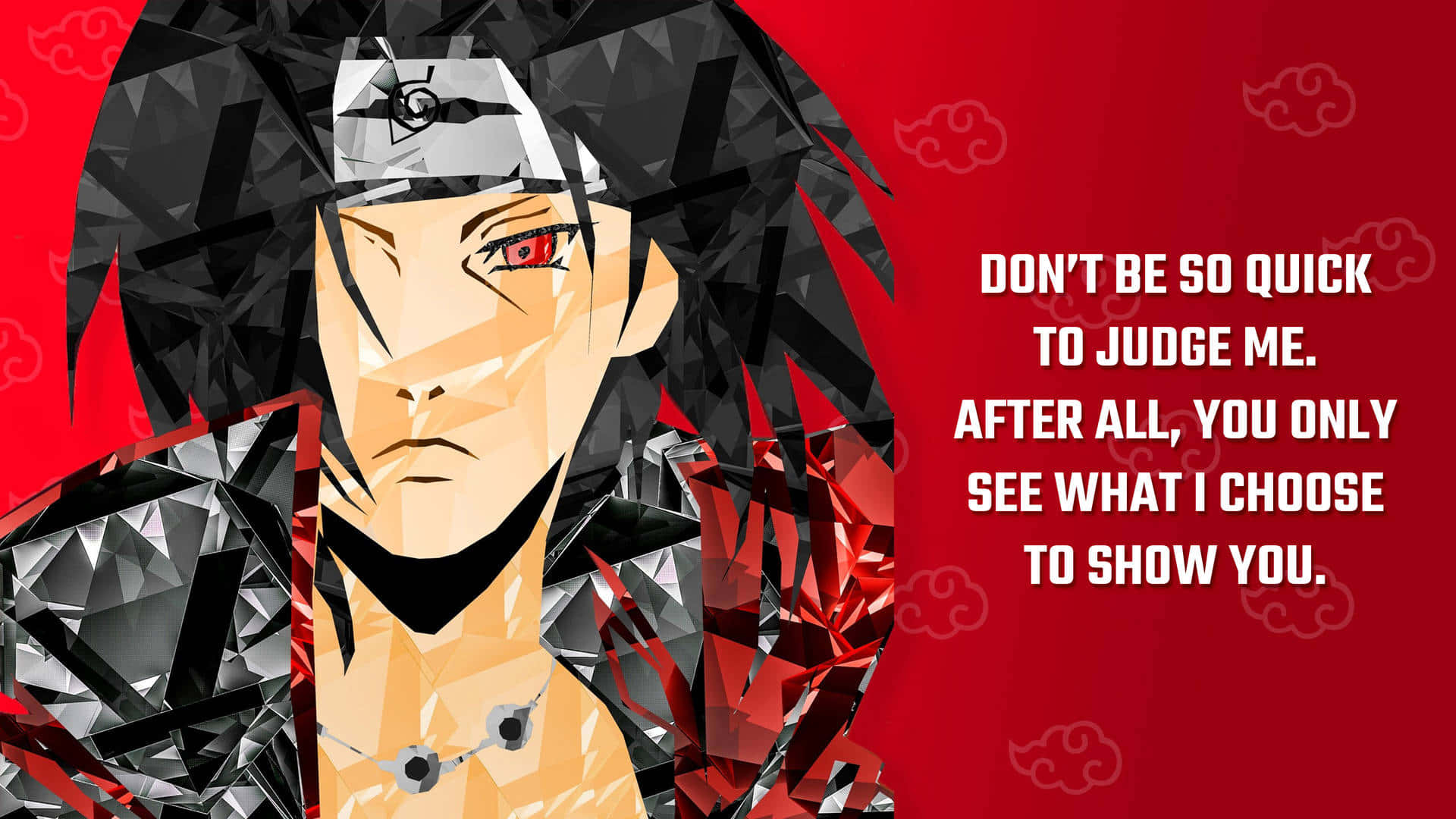 Wajah Itachi Wallpaper