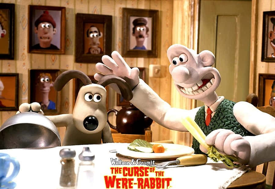 Wallace & Gromit La Maledizione Del Coniglio Mannaro Sfondo