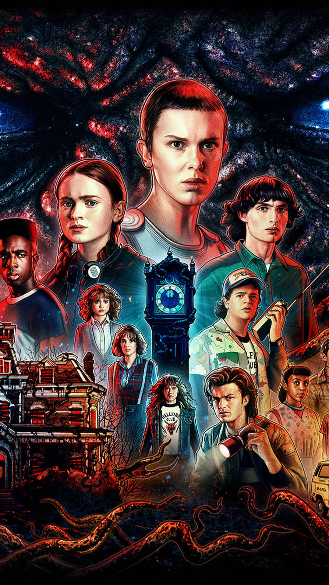 Wallpaper Telepon Stranger Things Wallpaper