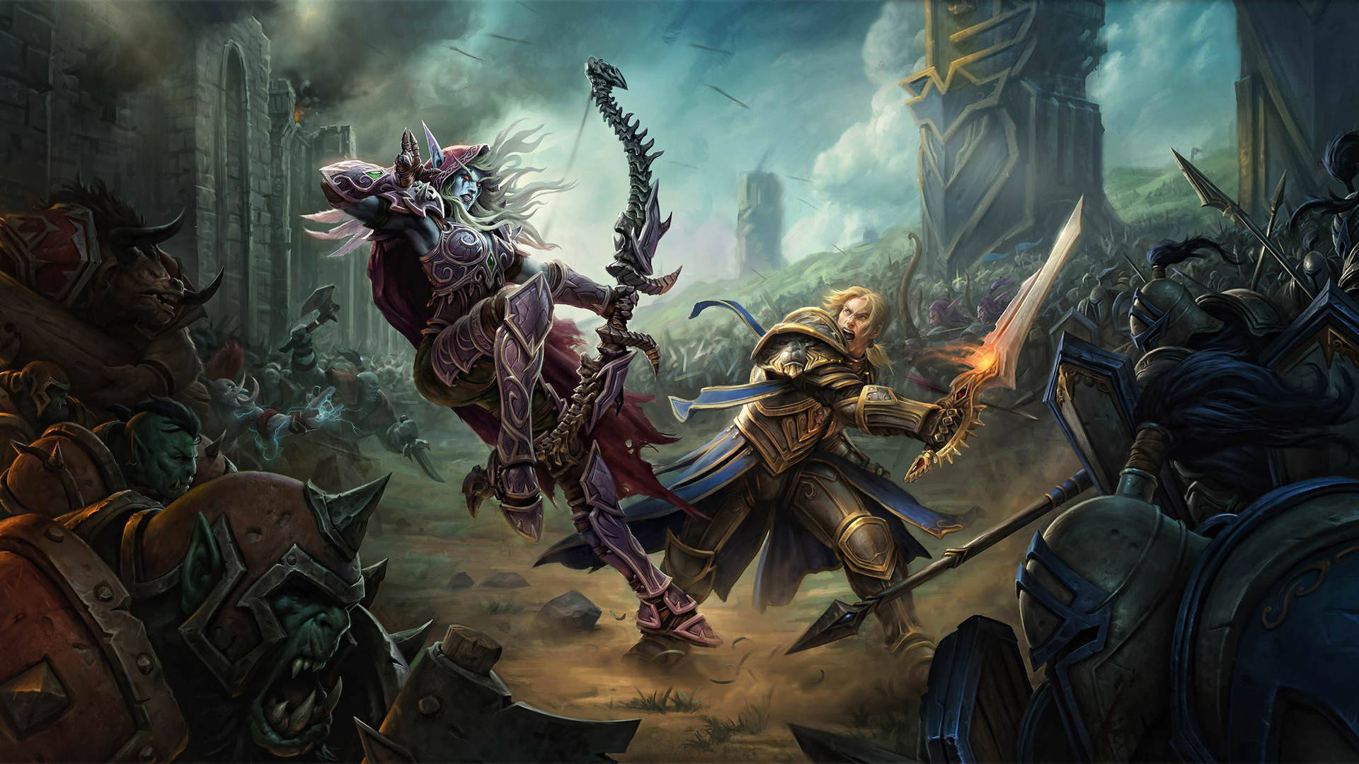 Warcraft Background Wallpaper