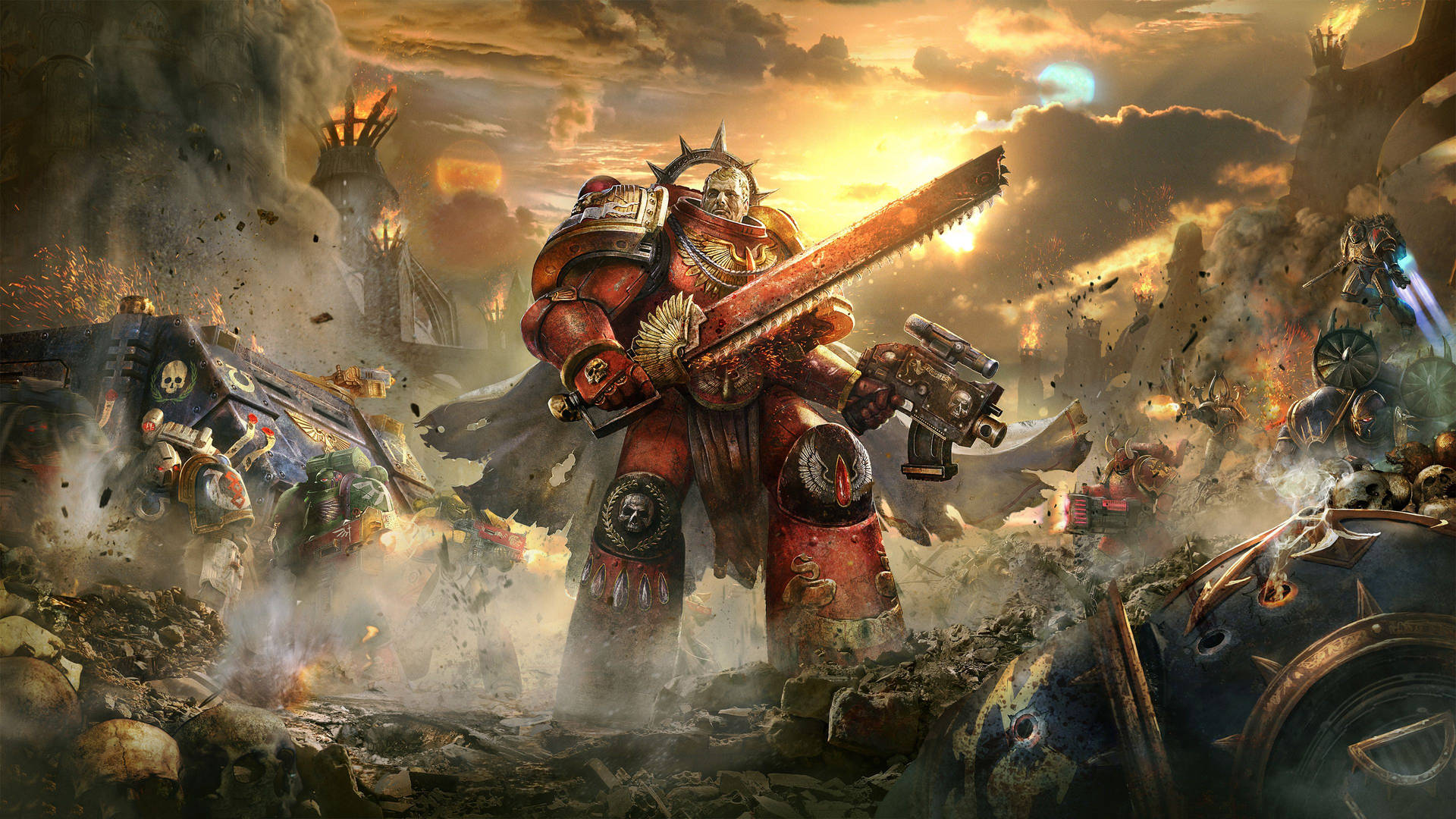 Warhammer 40000 Krigens Daggry Wallpaper