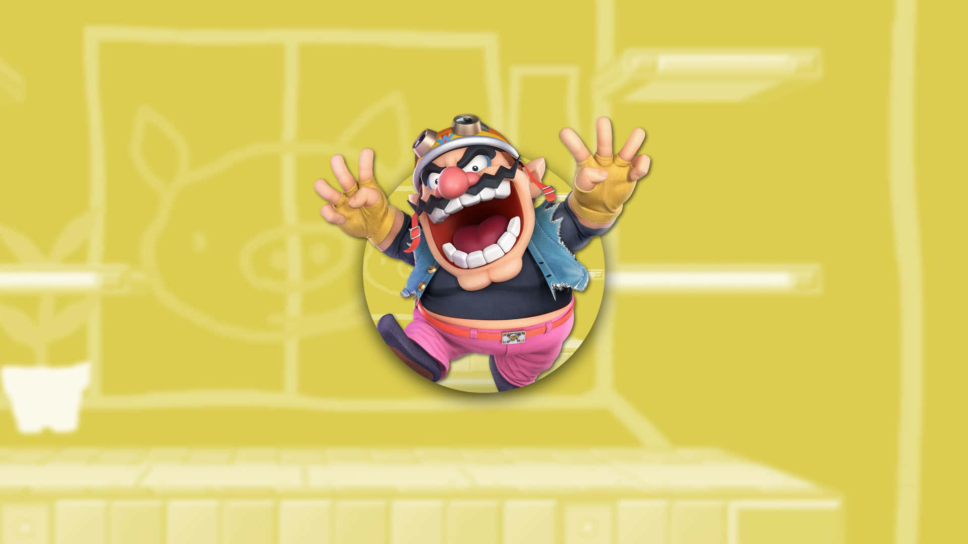 Wario Bakgrunnsbildet