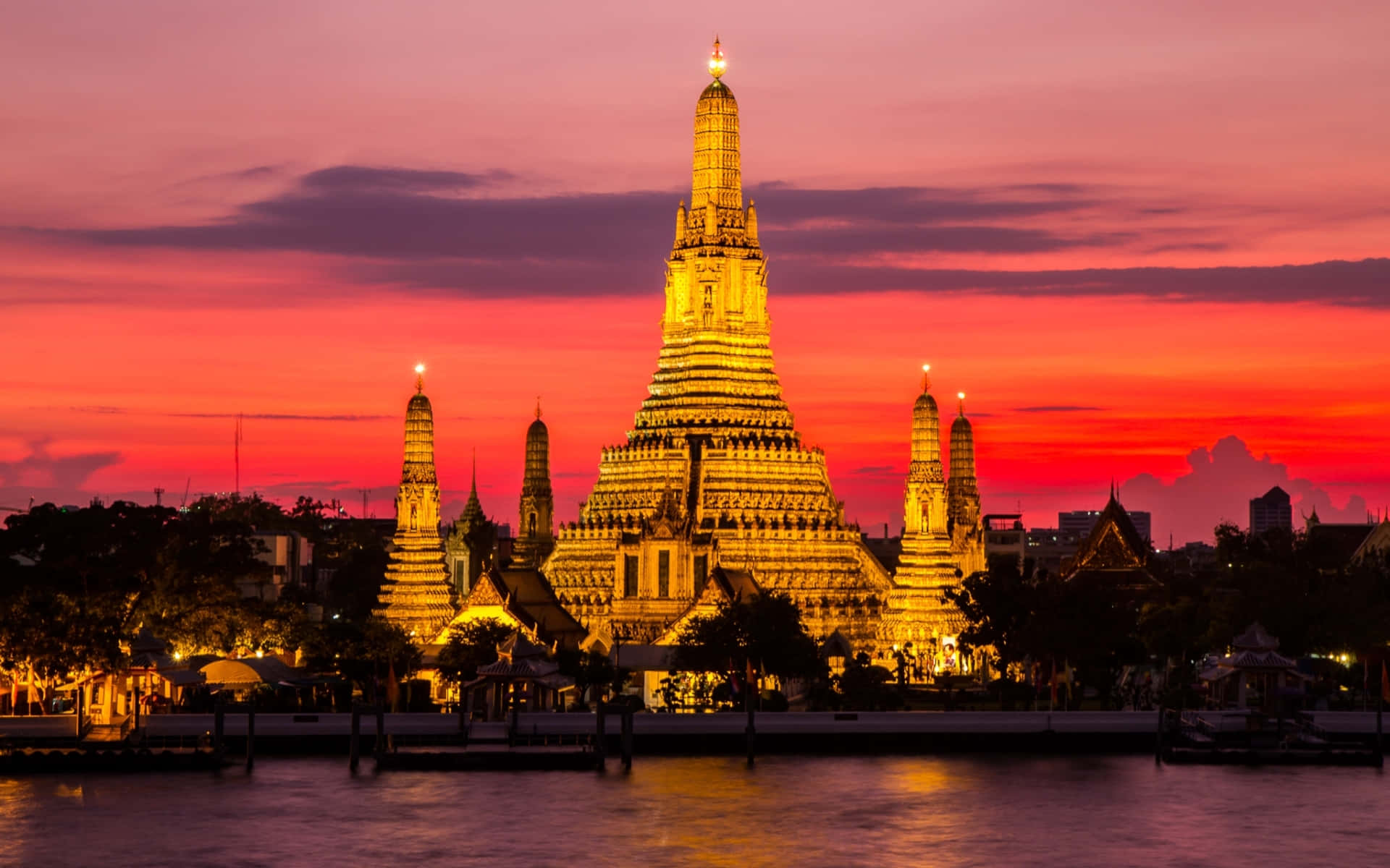 Wat Arun Fond d'écran