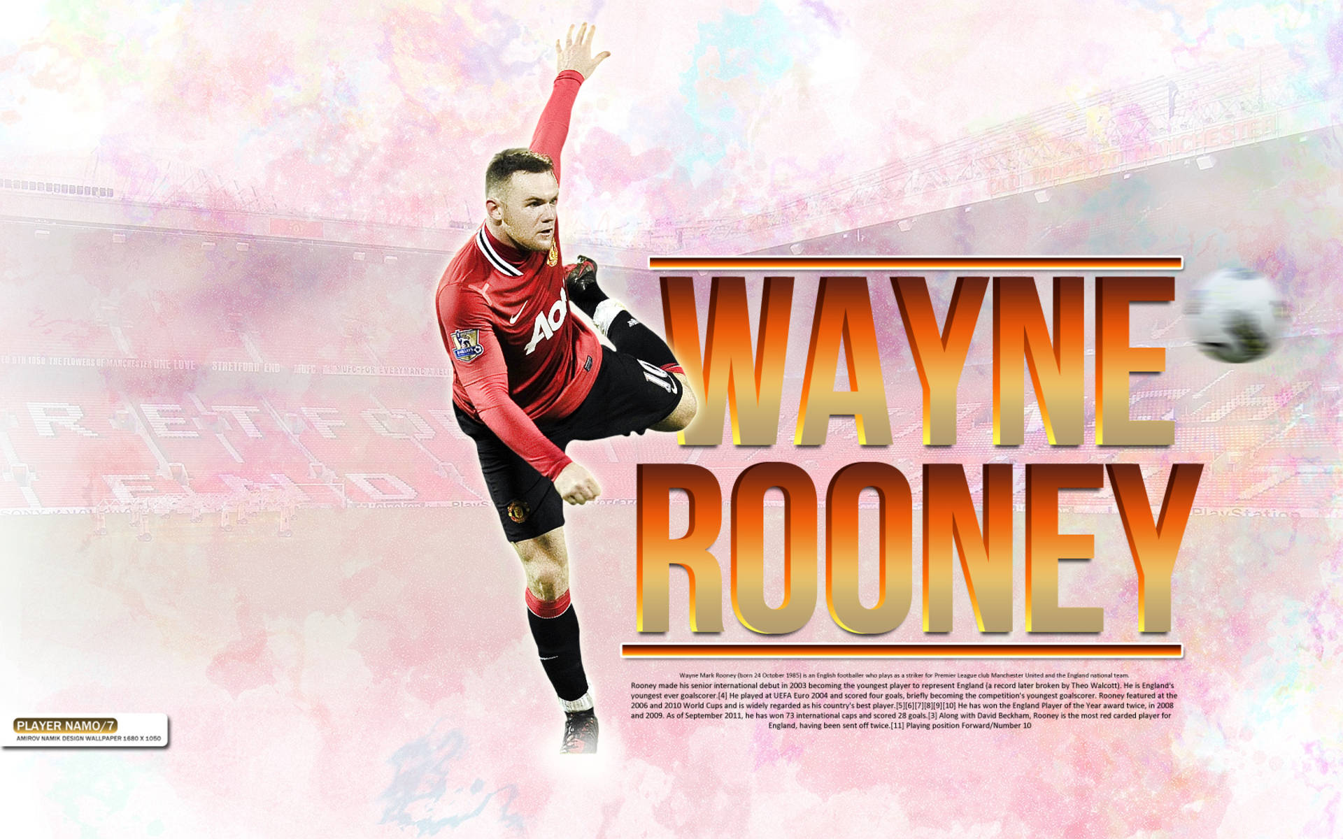 Wayne Rooney Papel de Parede