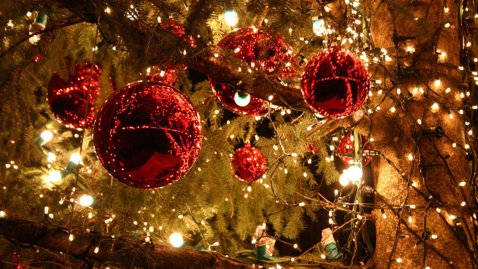 Weihnachts Ornament Wallpaper