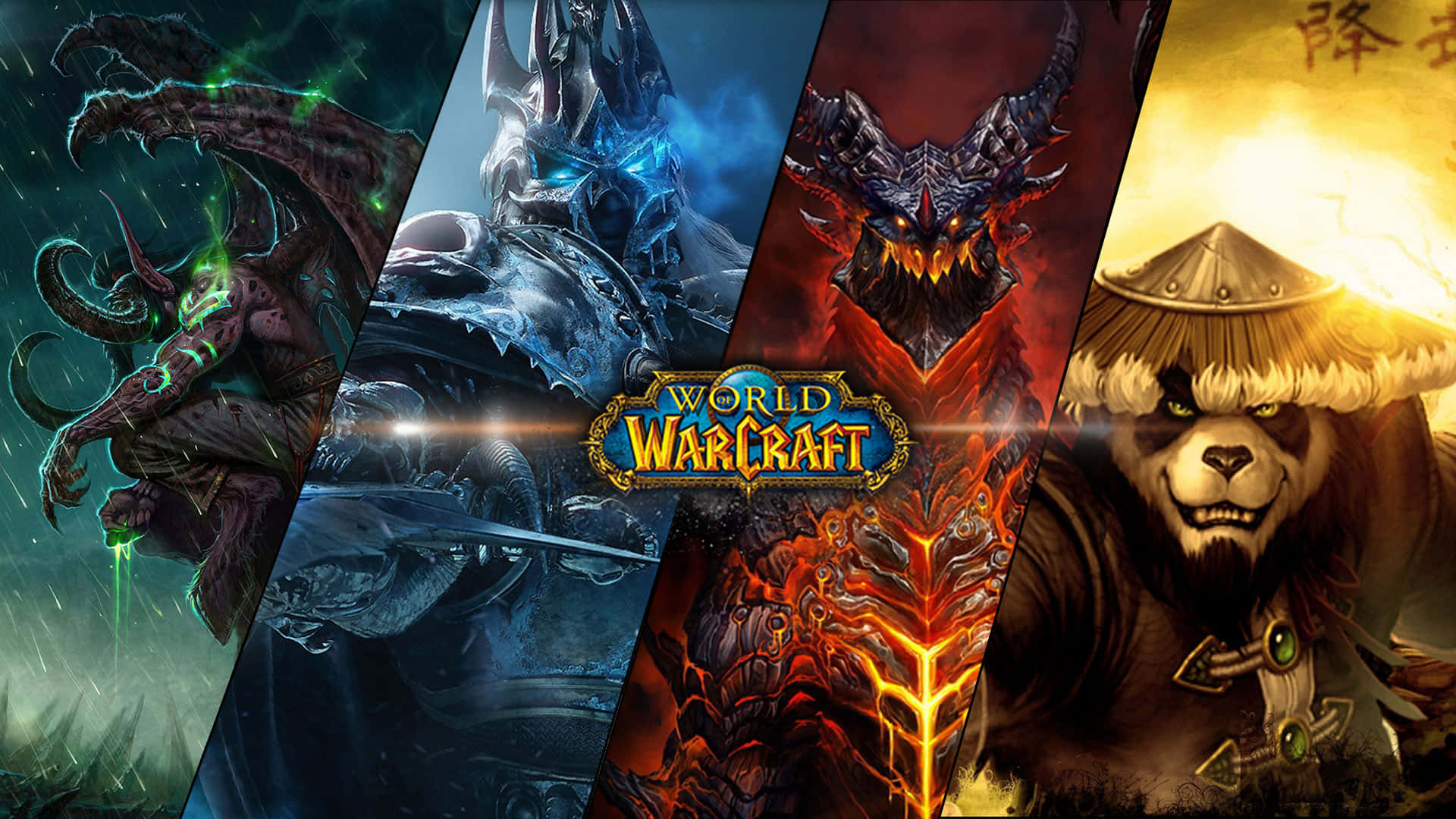 Wereld Van Warcraft 1920x1080 Achtergrond