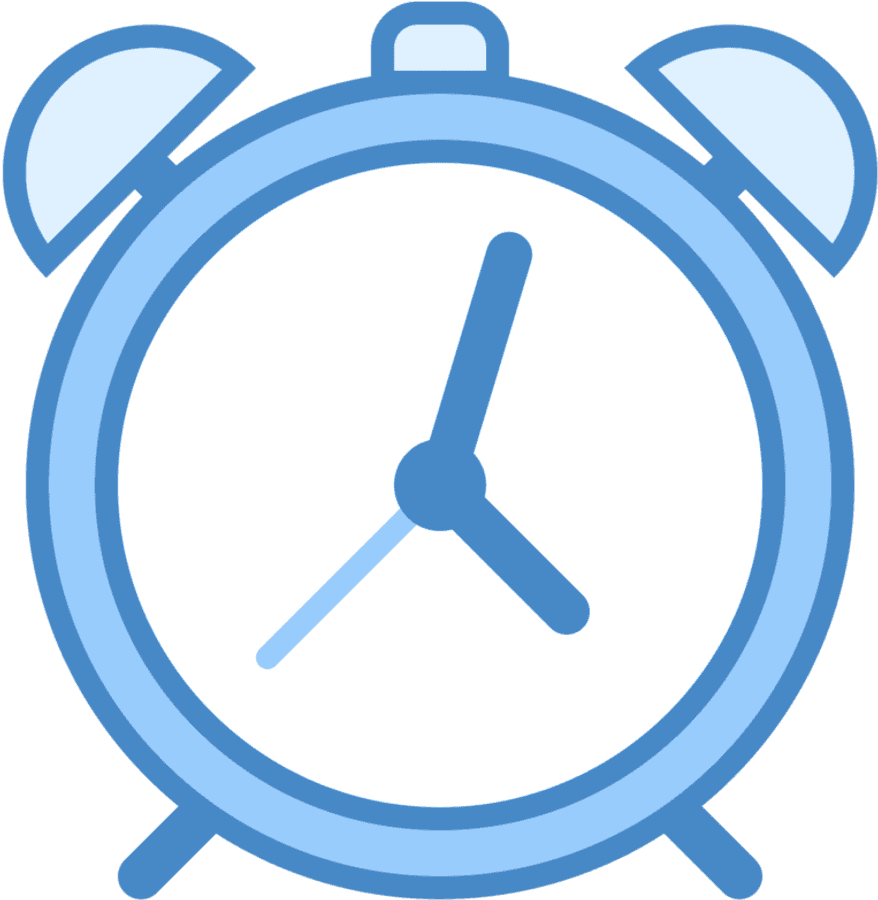 White Clock Png