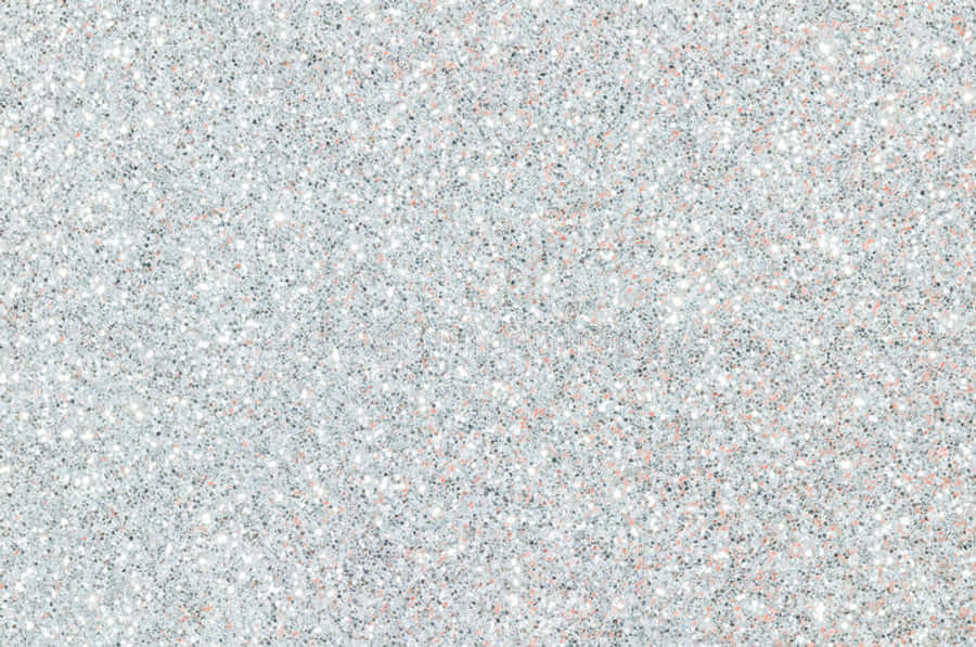 White Glitter Background Wallpaper