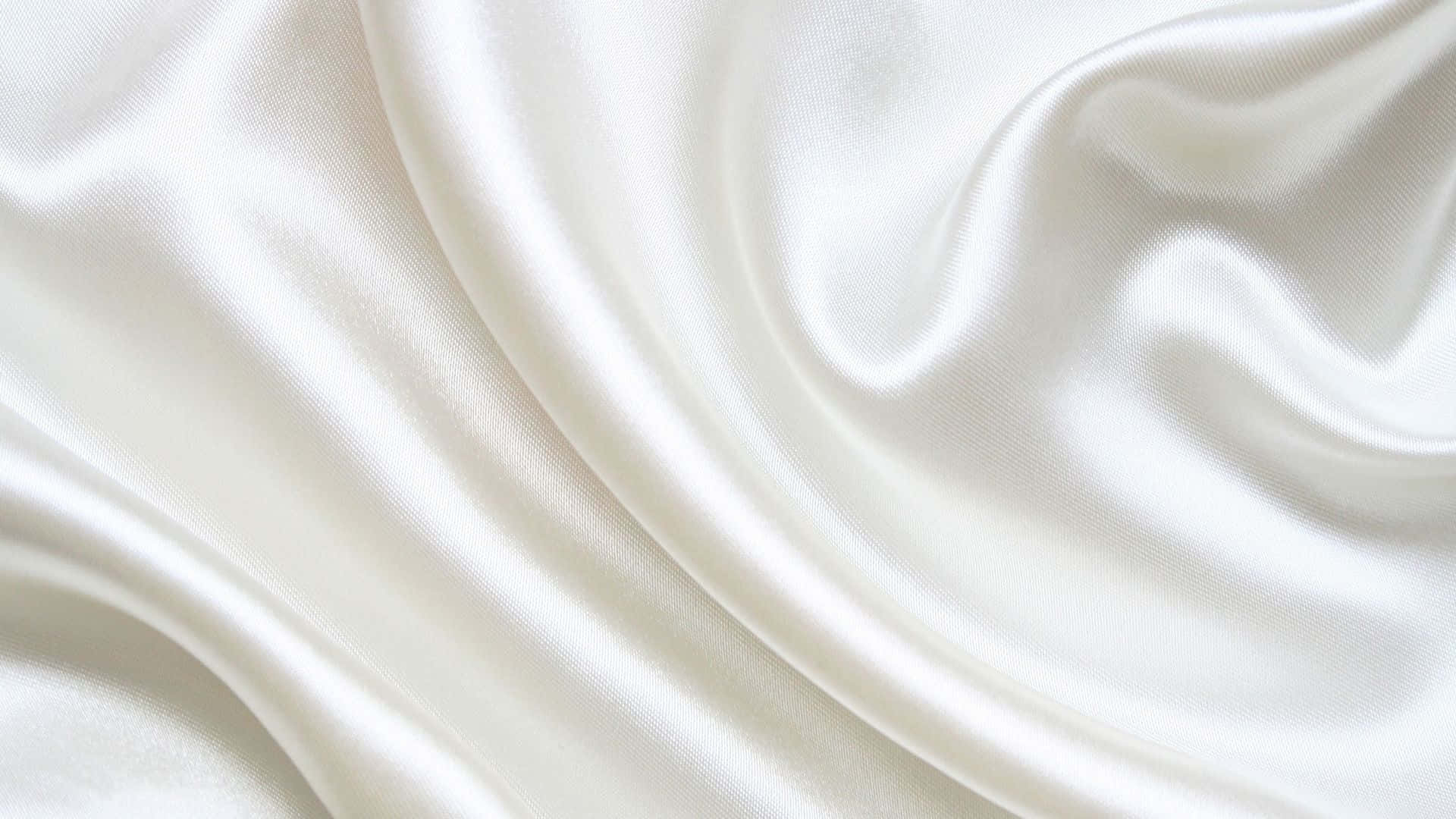 White Silk Background Wallpaper