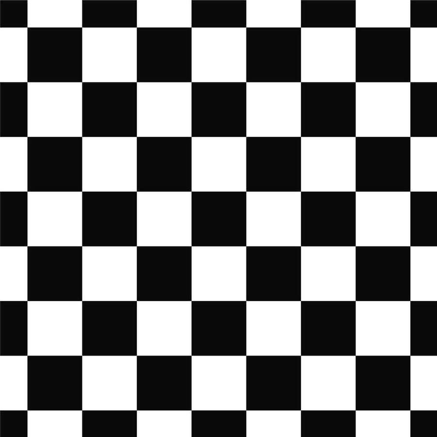 Black and white checkerboard pattern with alternating squares. — White Square Background