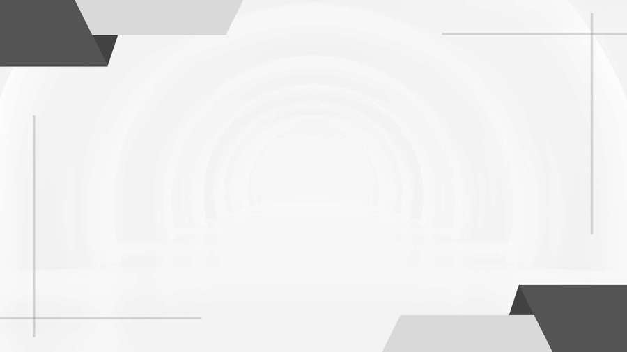 Abstract minimalist tunnel with geometric shapes and soft gradients. — White Studio Background