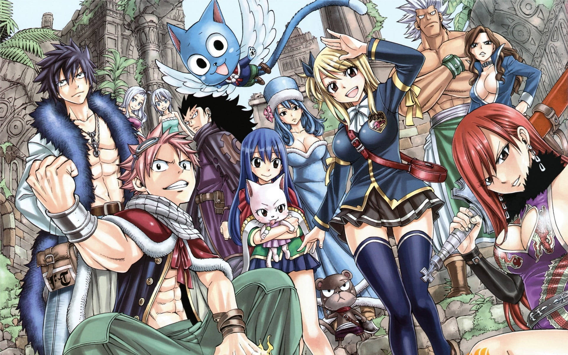 Free Fairy Tail Characters Wallpaper Downloads, [100+] Fairy Tail Characters  Wallpapers for FREE 