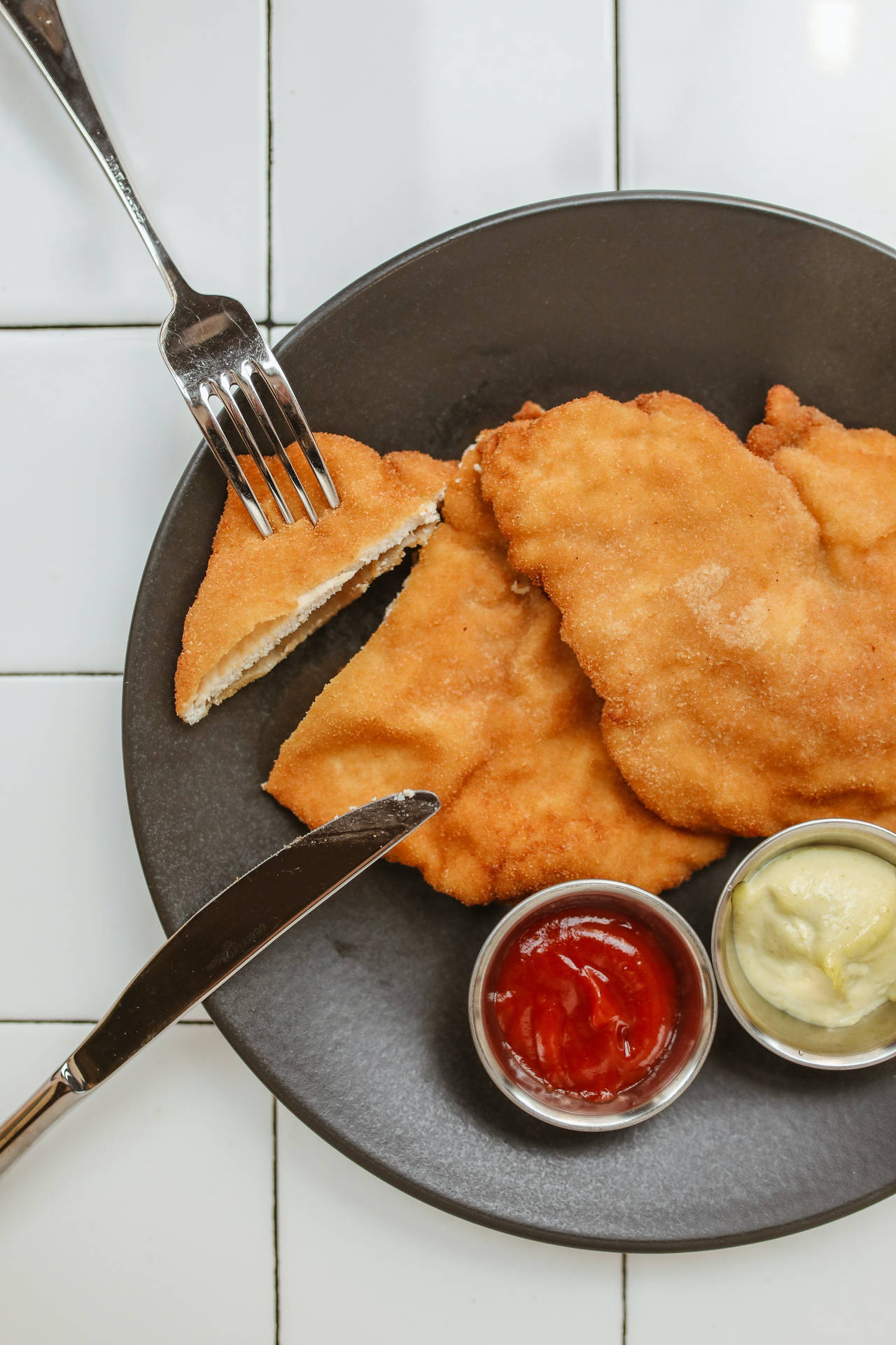 Wiener Schnitzel Bakgrunnsbildet