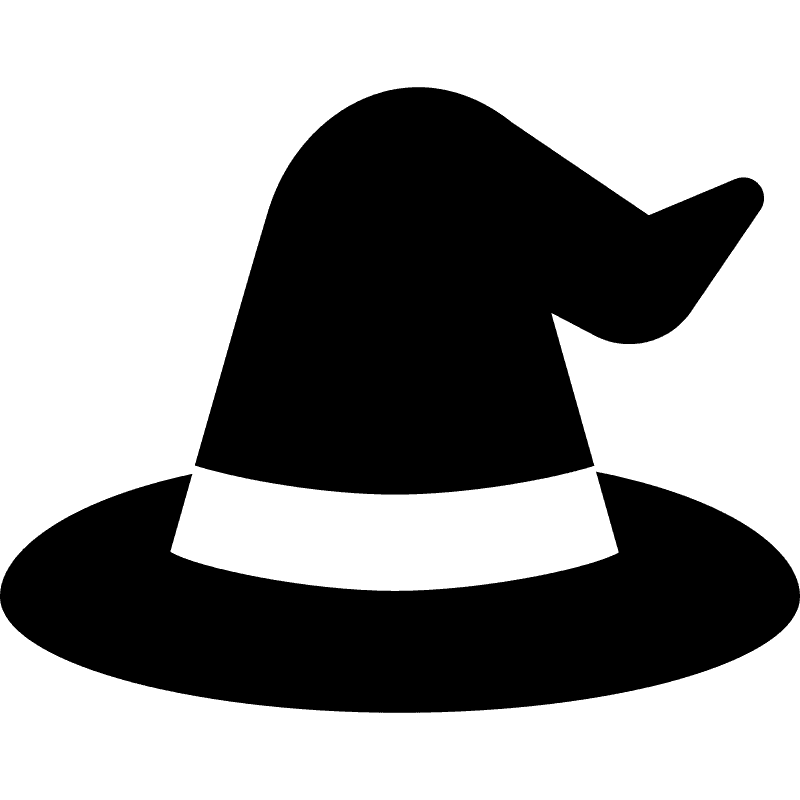 Witch Hat Svg SVG