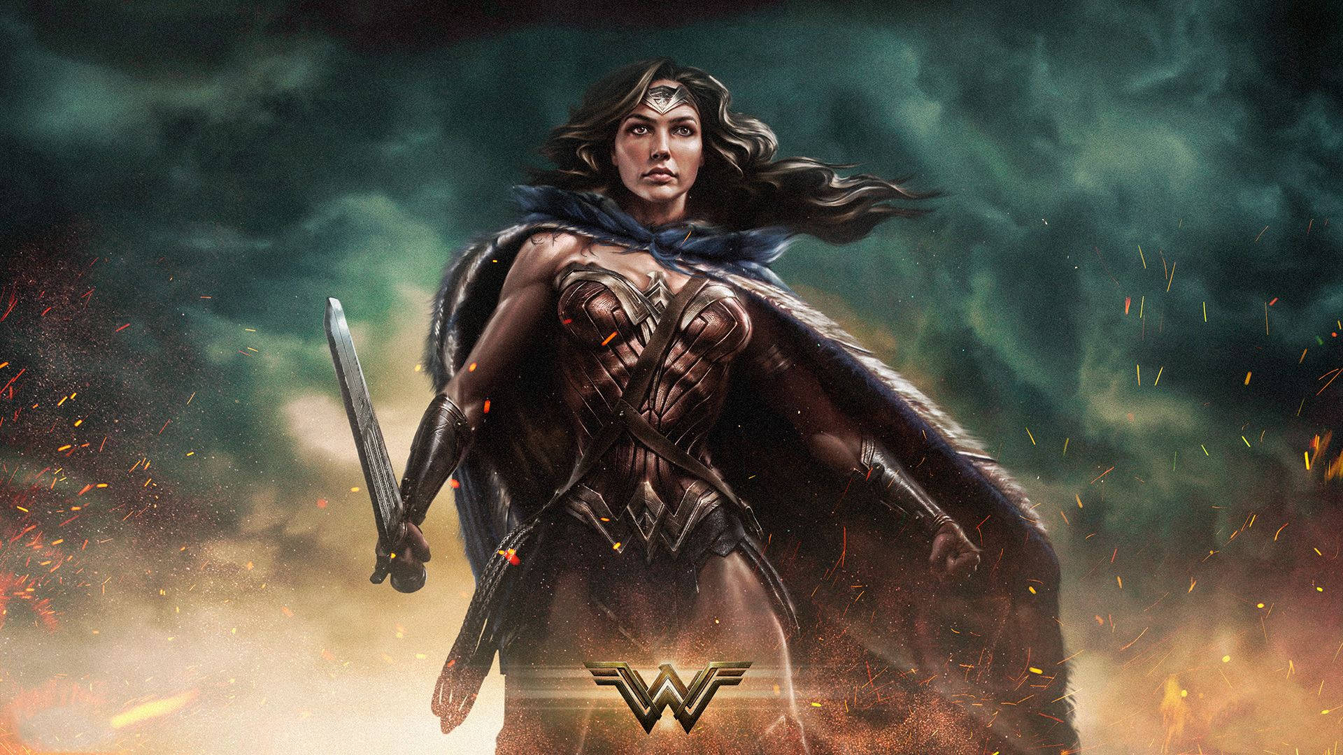 Wonder Woman 1984 Sfondo