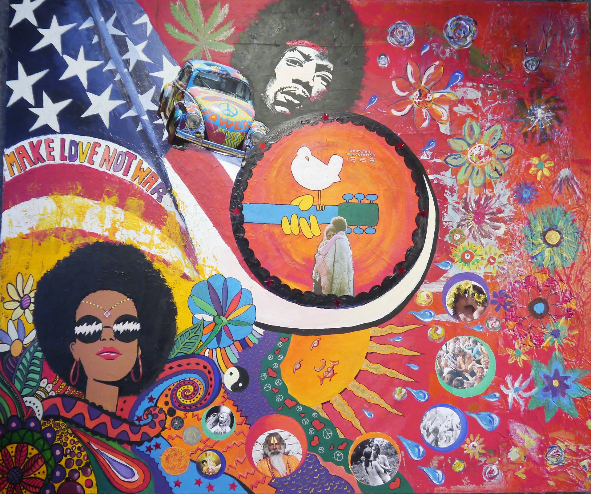 Woodstock Background Wallpaper