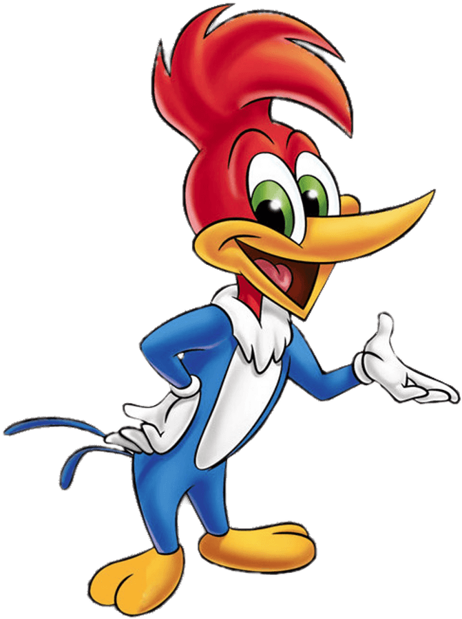 Вуди персонажи. Дятел Вуди. Дятел Вуди Вудпекер. Дятел Woody Woodpecker.