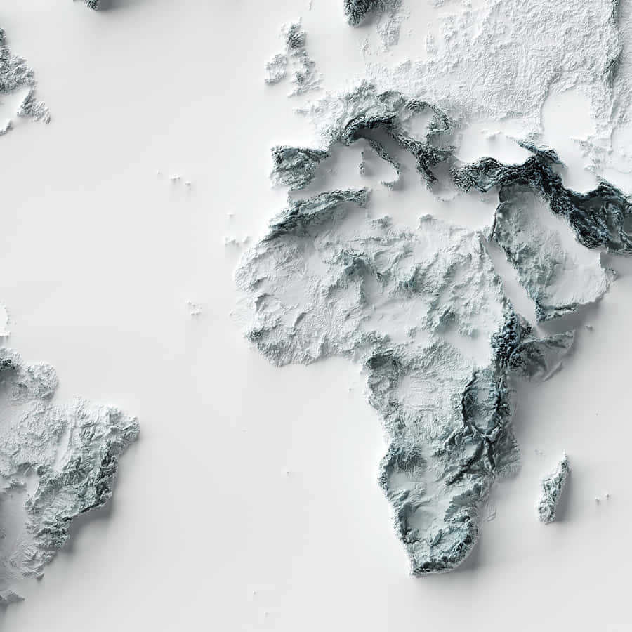 World Map Aesthetic Wallpaper