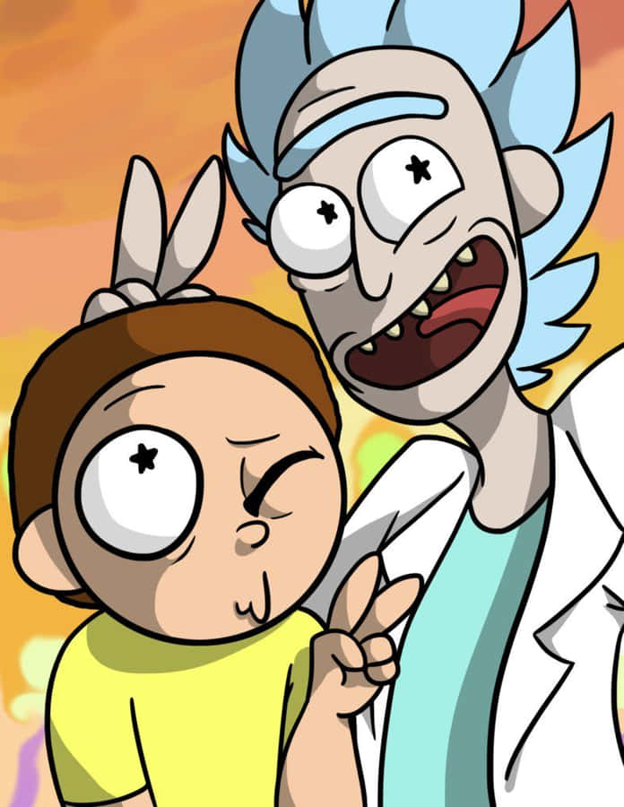 Wubba Lubba Dub Dub Bakgrunnsbildet
