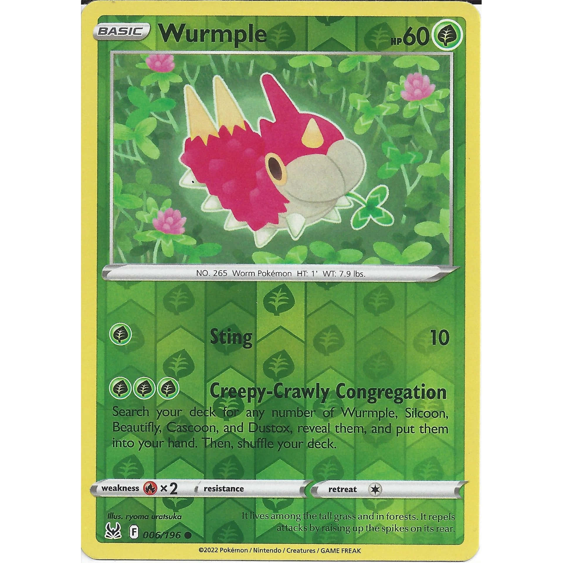 Wurmple Bakgrunnsbildet