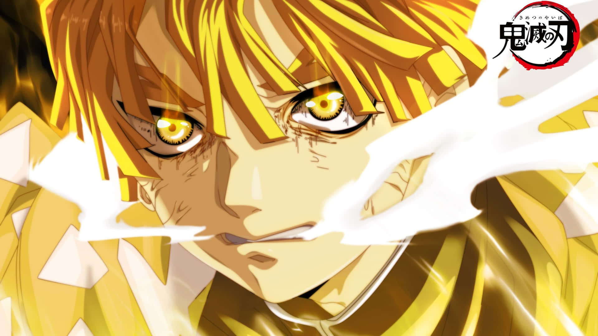 prompthunt glowing black male anime character golden hair yellow eyes  symmetrical portrait highly detailed digital art sharp focus trending  on art station samurai electricity superpowers anime art style