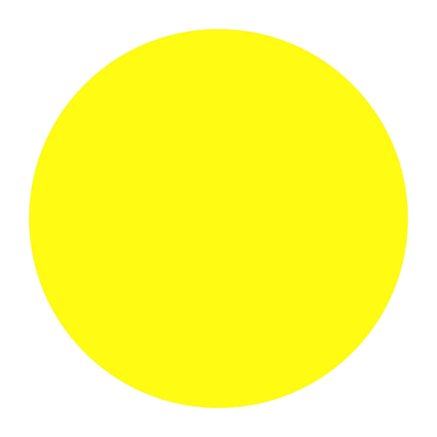 Yellow Circle Wallpaper
