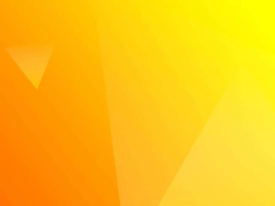 Abstract geometric gradient background in warm orange and yellow tones. — Yellow Gradient Background