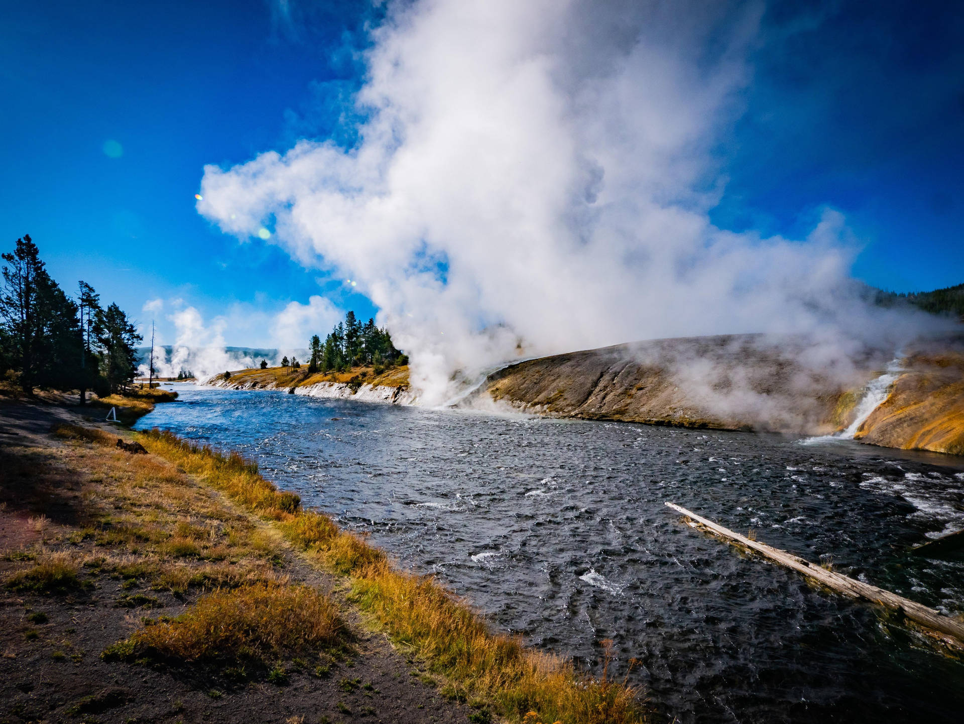 Yellowstone Bakgrunnsbildet